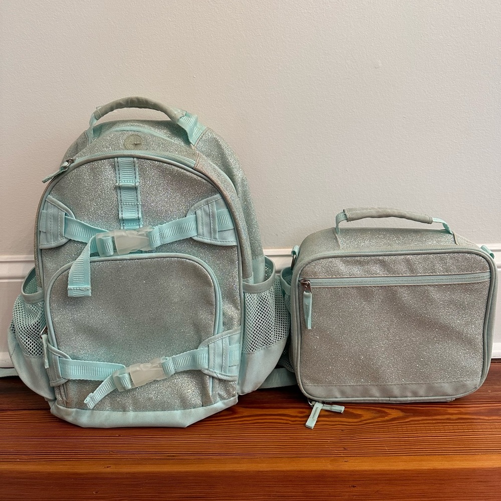 Pottery Barn Kids backpack and lunch box